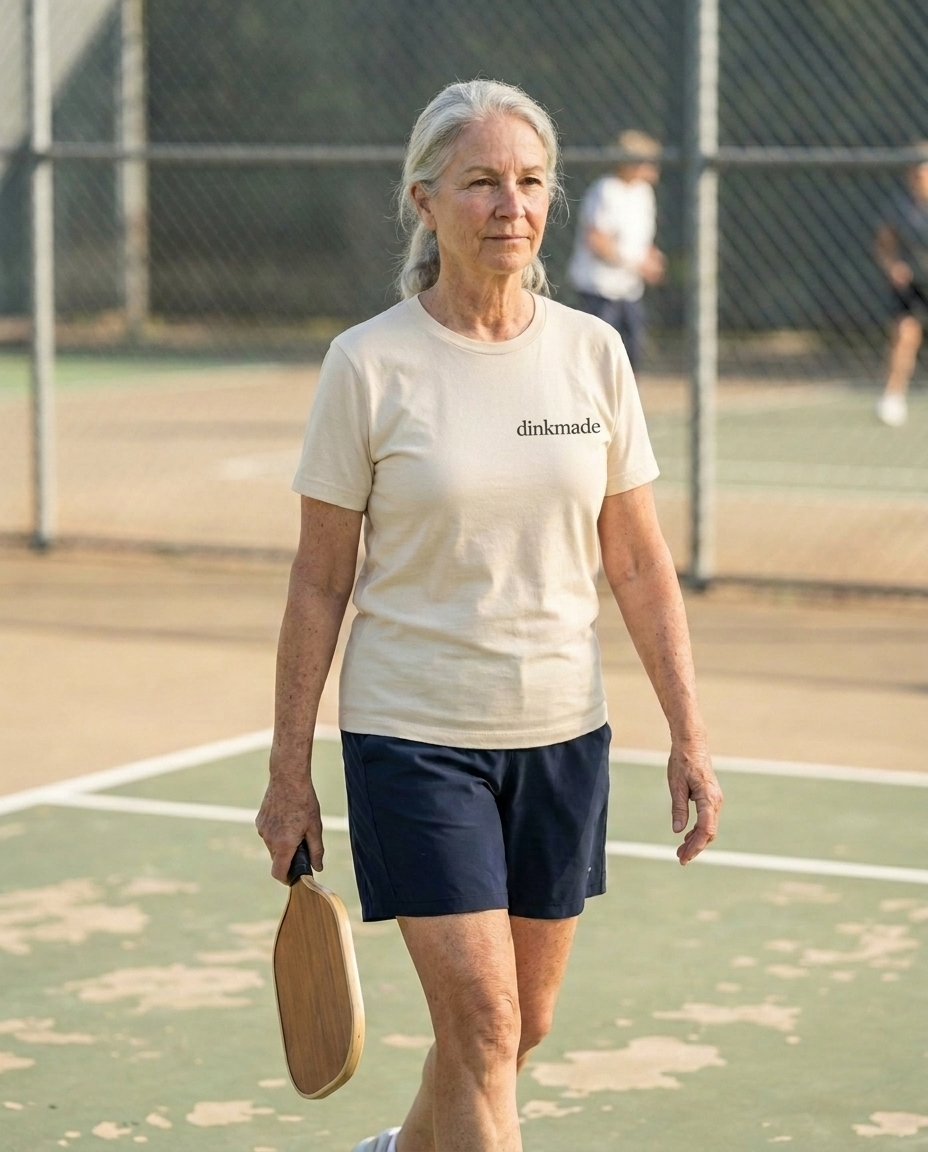 dinkmade stamp tee — court action