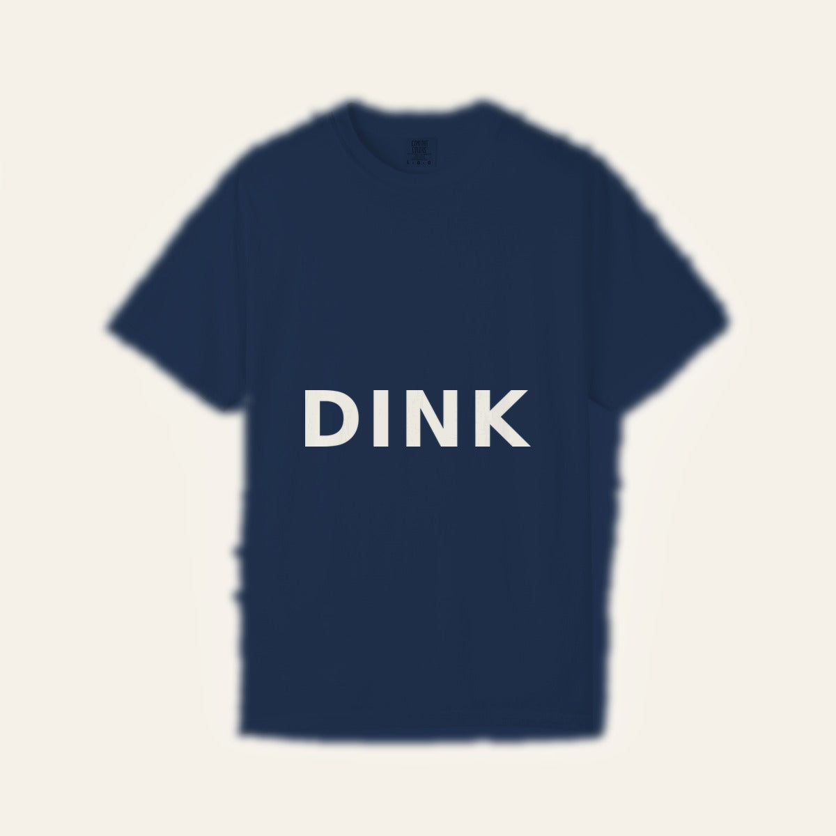 DINK — Cream on Navy — product flat lay