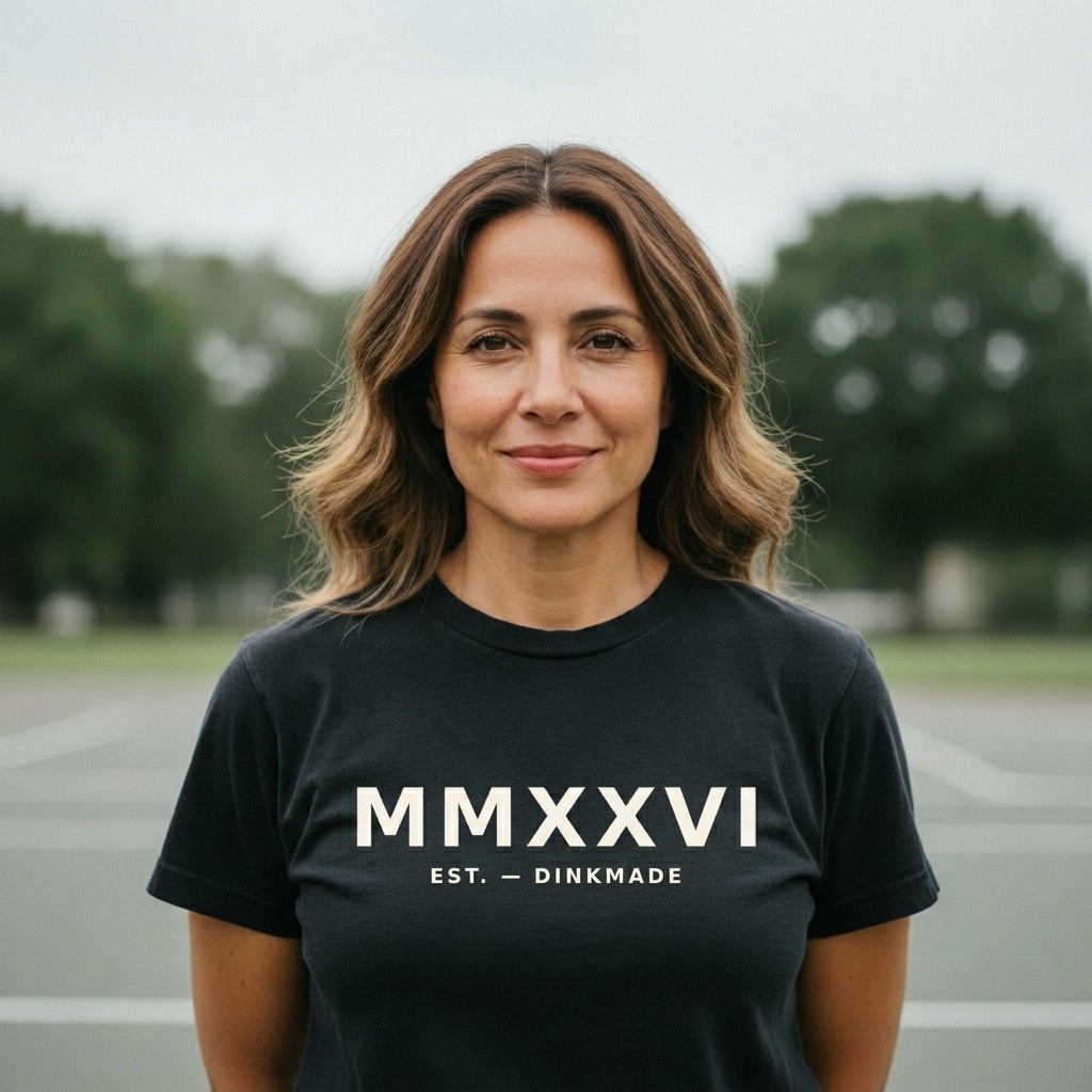 MMXXVI — The Founders Tee, Pepper — worn on the court