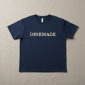 The Stamp Tee — Cream on Navy